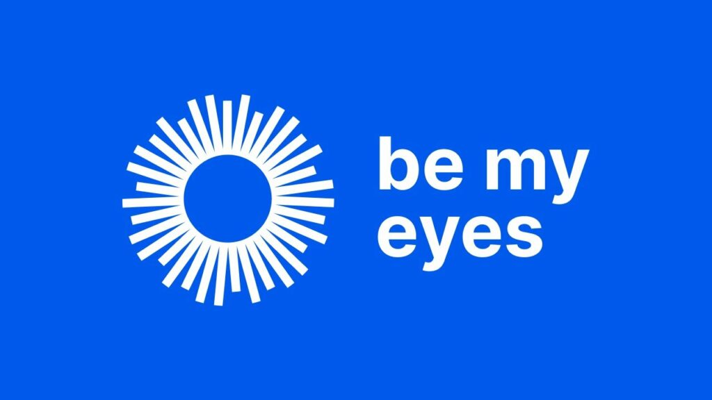 Be my eyes logo